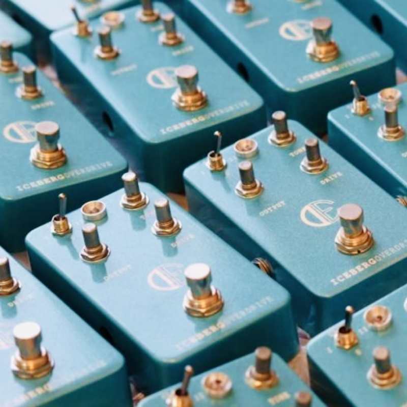 D.Effects DE01 Iceberg Overdrive Effects Pedal - Image 2