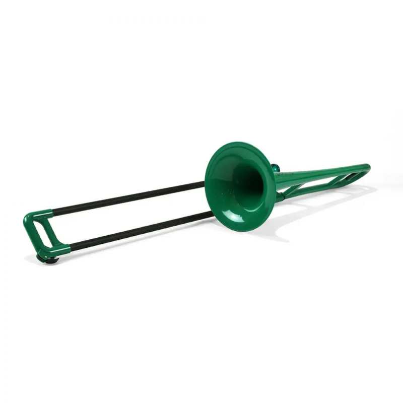 PBone Plastic Trombone in Green (With Bag & Mouthpiece) - Image 2