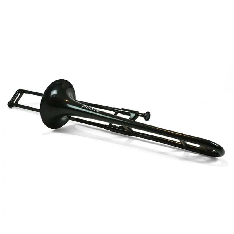 PBone Plastic Trombone in Black (With Bag & Mouthpiece) - Image 2