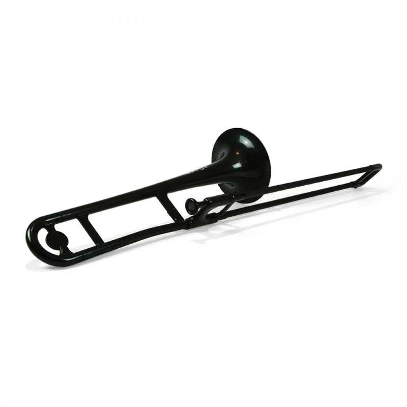 PBone Plastic Trombone in Black (With Bag & Mouthpiece) - Image 4