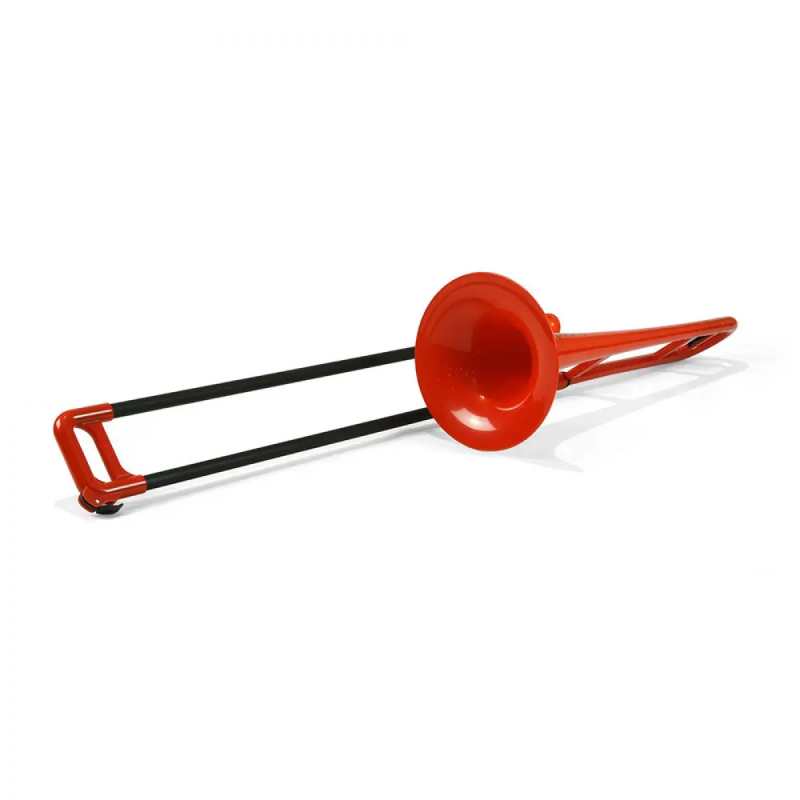 PBone Plastic Trombone in Red (With Bag & Mouthpiece) - Image 3