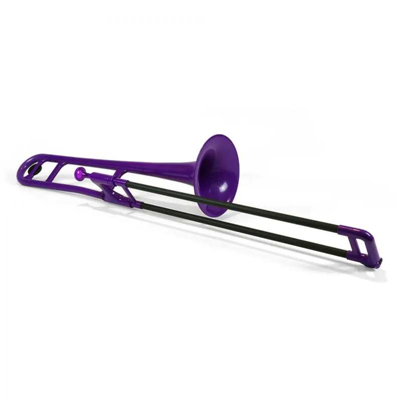 PBone Plastic Trombone in Purple (With Bag & Mouthpiece)