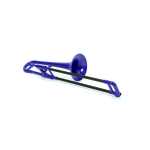 PBone Mini Plastic Trombone in Blue (With Bag & Mouthpiece)