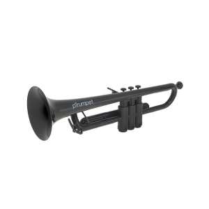 PTrumpet Plastic Trumpet in Black with Bag