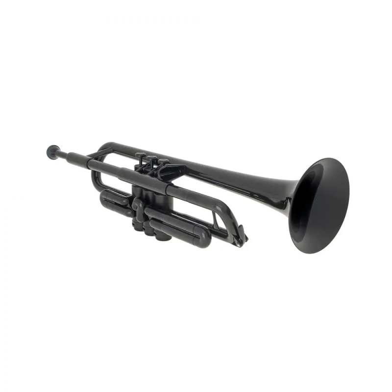 PTrumpet Plastic Trumpet in Black with Bag - Image 2