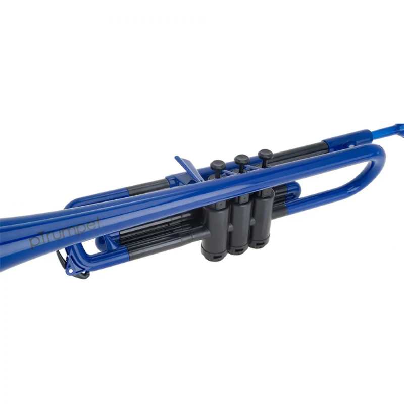 PTrumpet Plastic Trumpet in Blue with Bag - Image 3