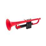 PTrumpet Plastic Trumpet in Red with Bag