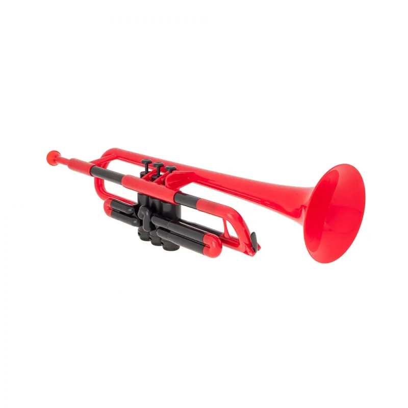 PTrumpet Plastic Trumpet in Red with Bag - Image 2