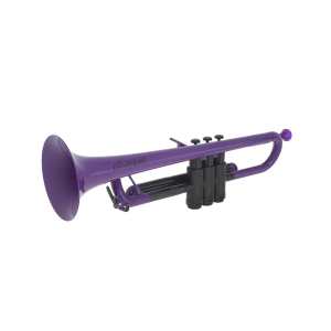 PTrumpet Plastic Trumpet in Purple with Bag
