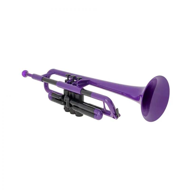 PTrumpet Plastic Trumpet in Purple with Bag - Image 2