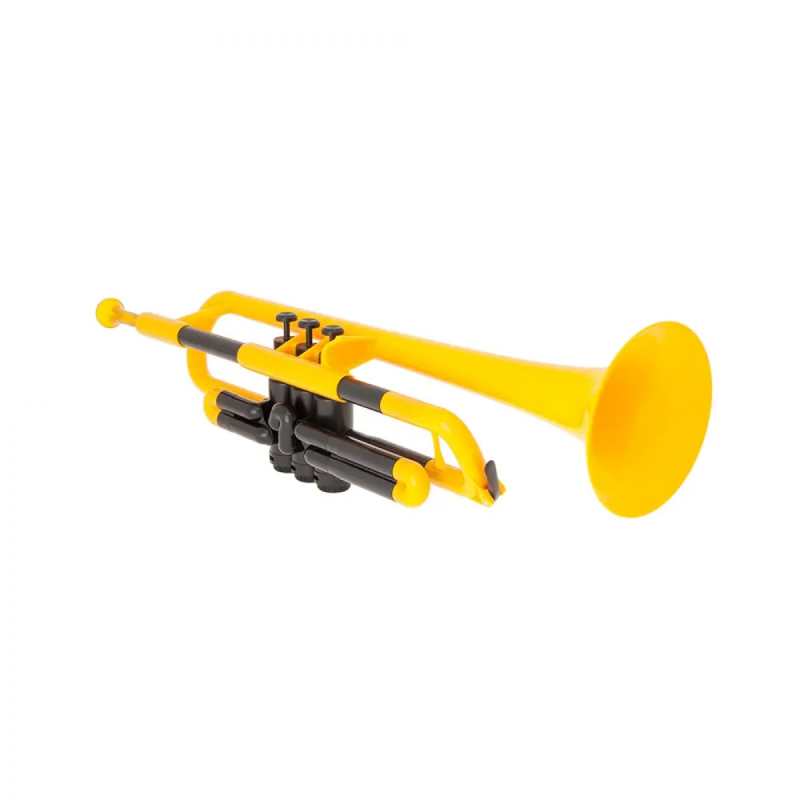 PTrumpet Plastic Trumpet in Yellow with Bag - Image 4