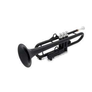 PTrumpet Hytech Trumpet in Black with Gig Bag