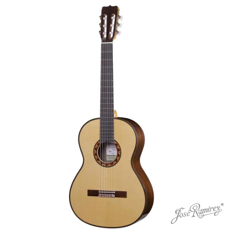 Ramirez 135th Anniversary Del Tiempo Spruce Top Classical Guitar with Case (Spruce Top) - Image 2