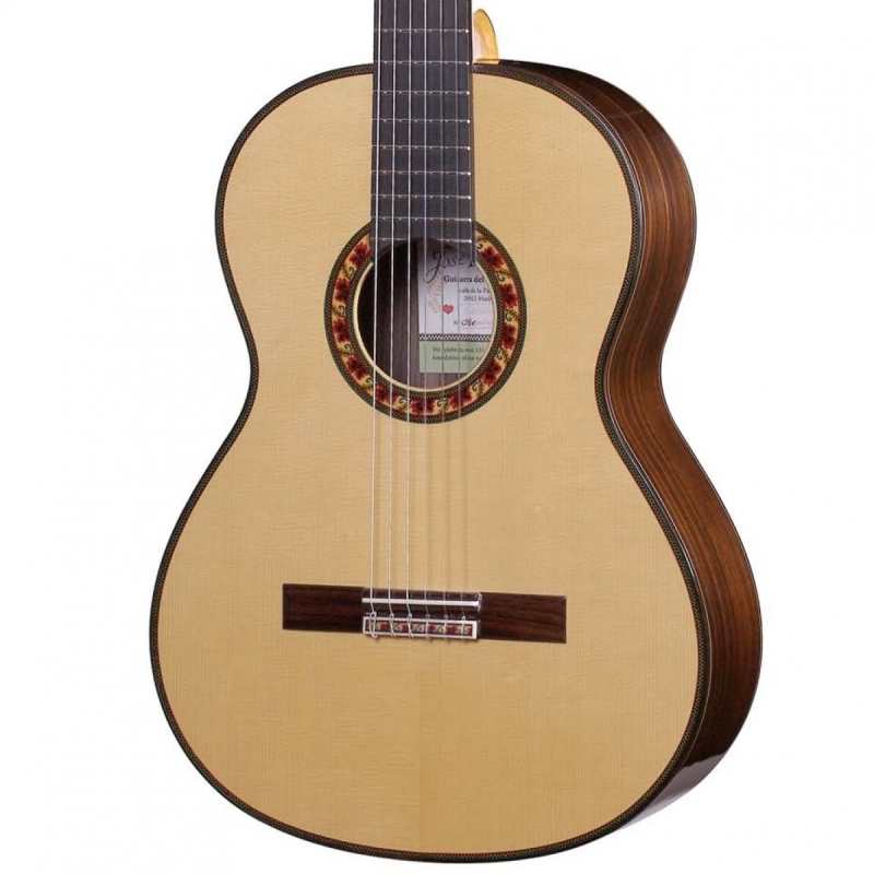 Ramirez 135th Anniversary Del Tiempo Spruce Top Classical Guitar with Case (Spruce Top)