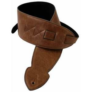 Levin 2.5" Flexi Soft Leather Guitar Strap in Honey (LS-G-FSL-250-HONEY)
