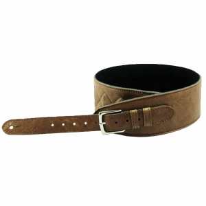 Levin 2.5" Flexi Soft Leather adjust buckle Guitar Strap (LS-G-FSL-A-250-HONEY)