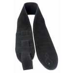 Levin 2.75" Flexi Soft Suede Guitar Strap in Black (LS-G-S-275-BLACK)
