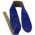 Levin 2.75" Flexi Soft Suede Guitar Strap in Blue (LS-G-S-275-BLUE)