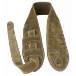 Levin 2.75" Flexi Soft Suede Guitar Strap in Beige (LS-G-S-275-BEIGE)