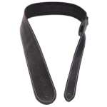 Levin 2" Celtic Revival Embossed Leather Guitar Strap (LS-G-CRL-200-BLACK)