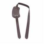 Levin Vintage Shoulder Pad Leather Guitar Strap (LS-G-LV-A-100-BROWN)