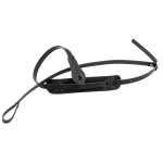 Levin 0.5" Leather Mandolin Strap in Black (LS-M-L-050-BLACK)