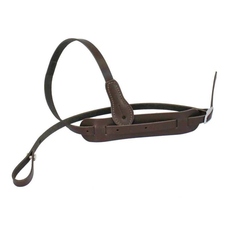 Levin 0.5" Leather Mandolin Strap in Brown (LS-M-L-050-BROWN)