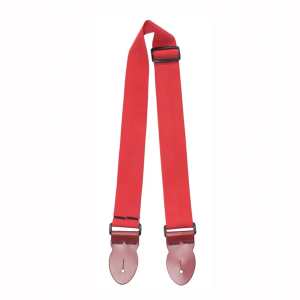 Levin 2" Webbing Guitar Strap in Red (LS-G-W-200-RED)