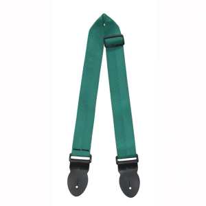 Levin 2" Webbing Guitar Strap in Green (LS-G-W-200-GREEN)