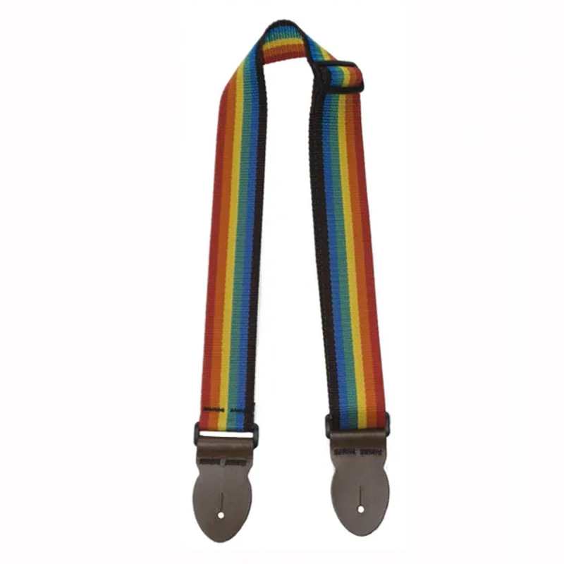 Levin 2" Webbing Guitar Strap in Rainbow (LS-G-W-200-RAINBOW)