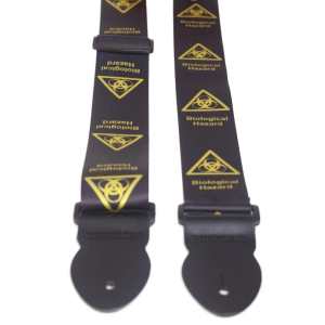 Levin 2" Webbing Graphic Guitar Strap Bio Hazard (LS-G-WG-200-BIO-HAZARD)
