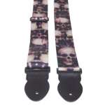 Levin 2" Webbing Graphic Guitar Strap Large Skulls (LS-G-WG-200-LARGE-SKULLS)
