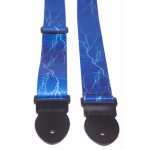 Levin 2" Webbing Graphic Guitar Strap Lightning (LS-G-WG-200-LIGHTNING)