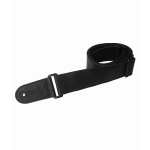 Levin 2" Adjustable Leather Guitar Strap in Black (LS-G-L-A-200-BLACK)
