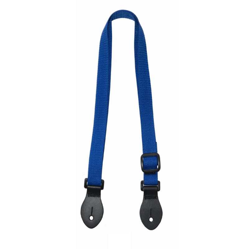 Levin 1" Webbing Ukulele Strap in Blue (LS-UM-W-100-BLUE)