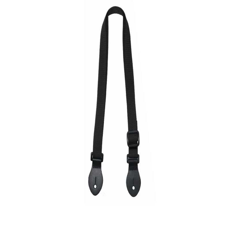 Levin 1" Webbing Ukulele Strap in Black (LS-UM-W-100-BLACK)