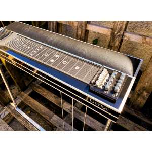 GFI S10PKU Keyless Ultra Single Neck Pedal Steel Guitar With Pad & Hard Case