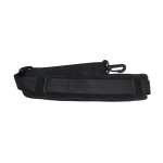 Levin 1" Webbing Strap for Saxophone with Suede, Sponge and Fleece Neck Pad in Black (LS-S-W-100-BLACK)