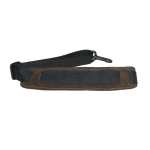 Levin 1" Webbing Strap for Saxophone with Suede, Sponge and Fleece Neck Pad in Brown (LS-S-W-100-BROWN)
