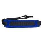 Levin 1" Webbing Strap for Saxophone with Suede, Sponge and Fleece Neck Pad in Blue (LS-S-W-100-BLUE)