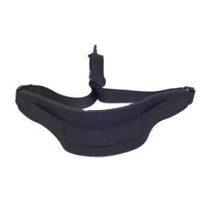 Levin 1" Webbing Sax Strap with Neoprene Pad in Black (LS-S-W-NEO-100-BLACK)