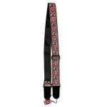 Levin 2" Textured Fabric Guitar Strap Fluer Purple & Blue (LS-G-TF-200-FLUER-PURPLE-BLUE)