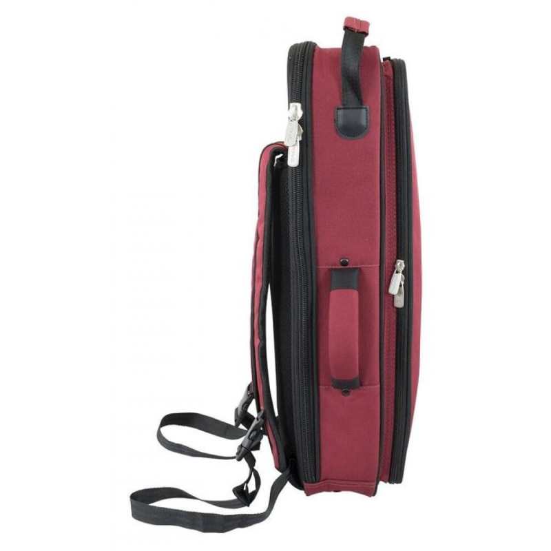 Tom & Will Alto Sax Gig Bag ~ Burgundy with Grey Interior 36AS-359 - Image 4