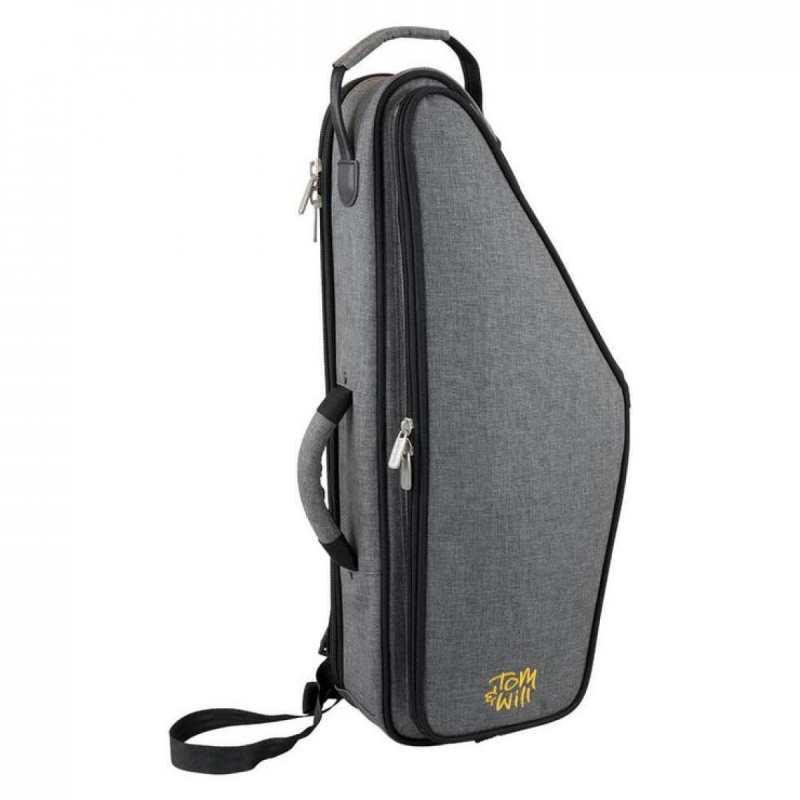 Tom & Will Alto Sax Gig Bag ~ Grey with Red Interior 36AS-315