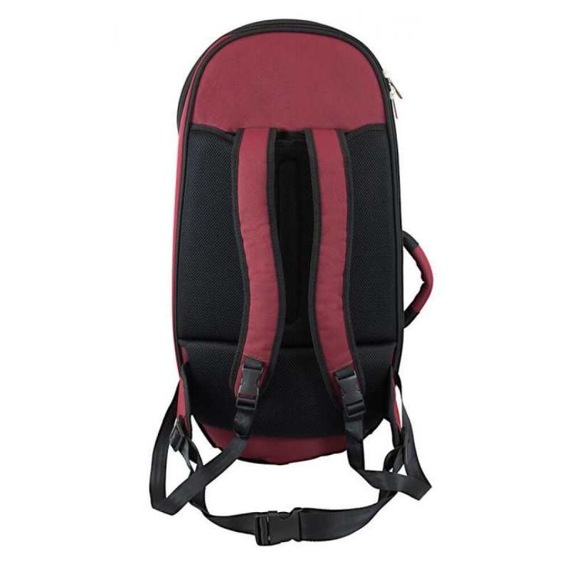 Tom & Will Baritone Horn Gig Bag ~ Burgundy with Grey Interior 26BH-359 - Image 4
