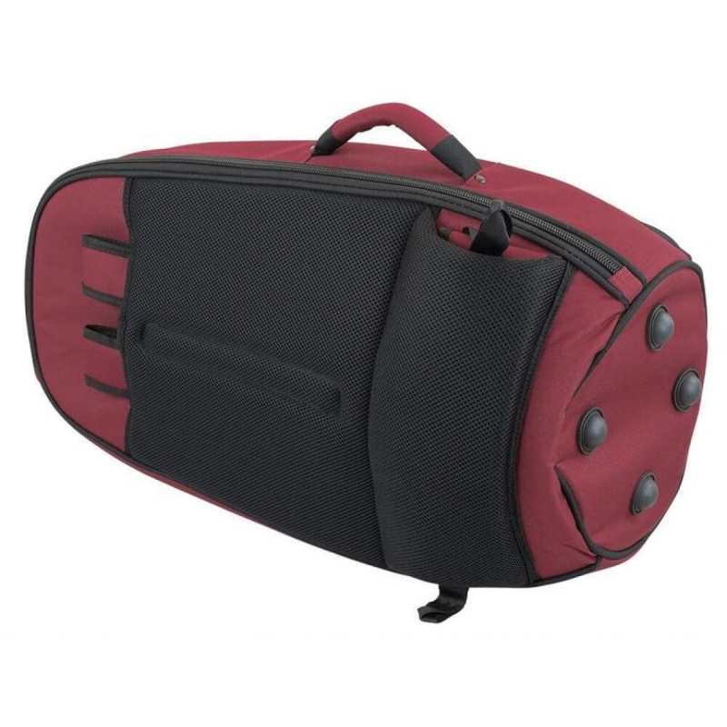 Tom & Will Baritone Horn Gig Bag ~ Burgundy with Grey Interior 26BH-359 - Image 2