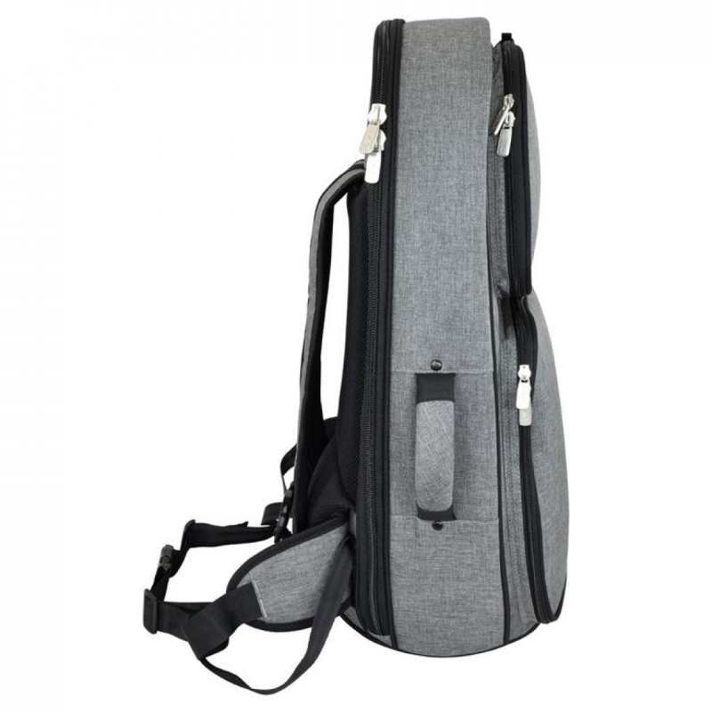 Tom & Will Baritone Horn Gig Bag ~ Grey with Red Interior 26BH-315 - Image 5
