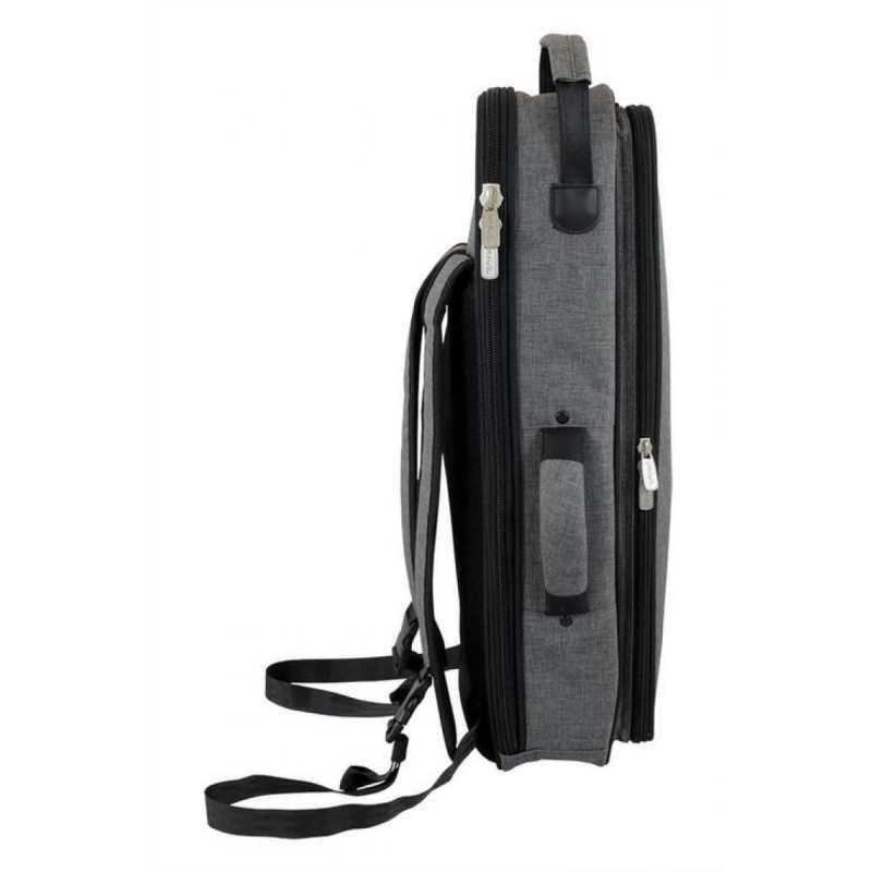 Tom & Will Baritone Horn Gig Bag ~ Grey with Red Interior 26BH-315 - Image 4