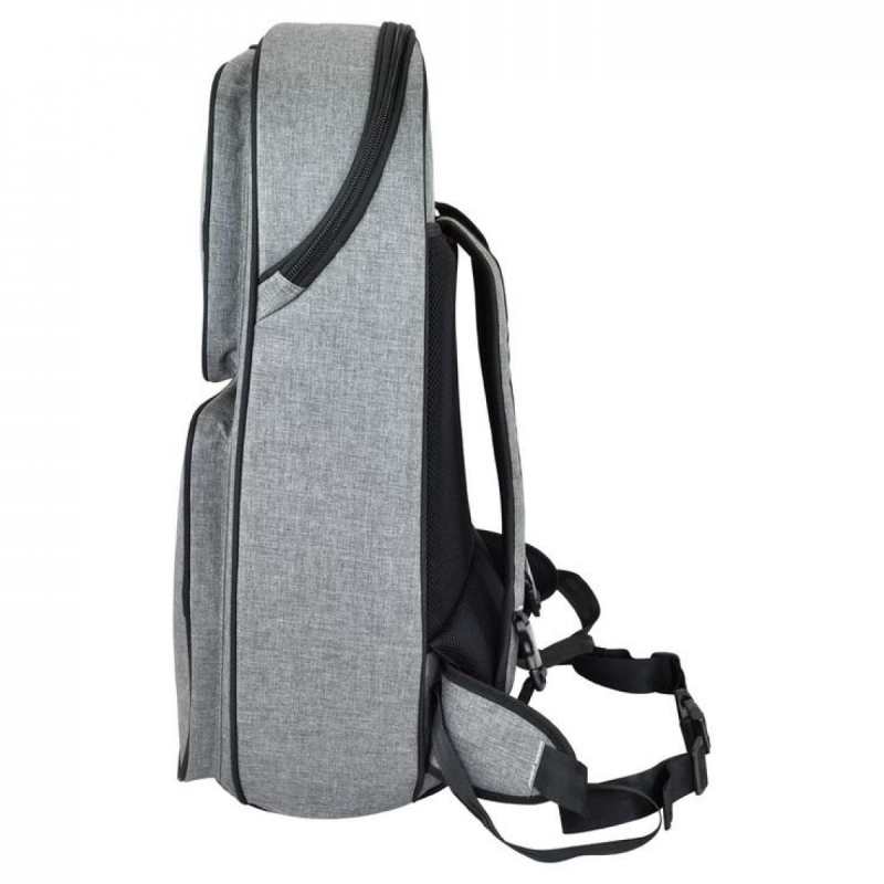 Tom & Will Baritone Horn Gig Bag ~ Grey with Red Interior 26BH-315 - Image 3