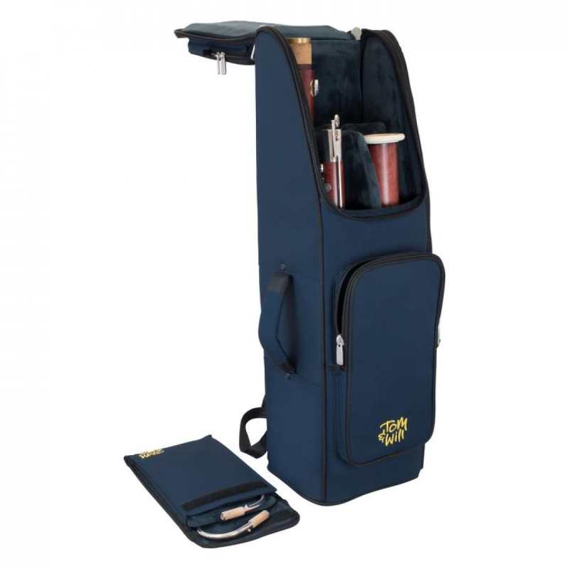 Tom & Will Bassoon Gig Bag ~ Blue with Blue Interior 36BA-387 - Image 3
